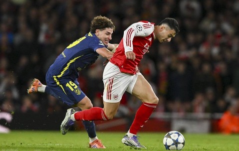 阿森纳狂胜马竞！豪华阵容幸福没烦恼，小马丁复刻亨利大帝进球！