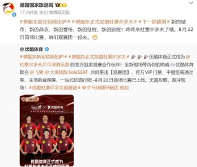 樊振东7月1日正式加盟德甲杜塞尔多夫俱乐部，8月22日迎来首场比赛