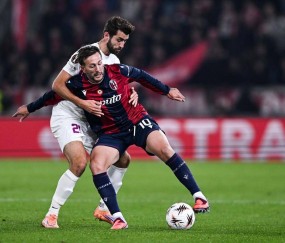 0-0，意甲第5遭逼平，无缘欧联2连胜，里科吉安尼斯染红酿苦果