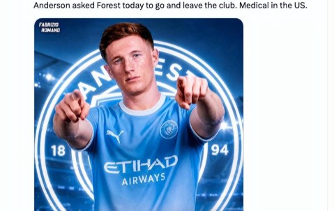 截胡曼联！罗马诺：补强中场 曼城签下英格兰当红国脚 转会费13亿
