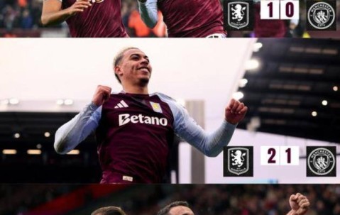 曼城0比1维拉，哈兰德哑火带了警示，瓜帅战术对弈完败埃梅里