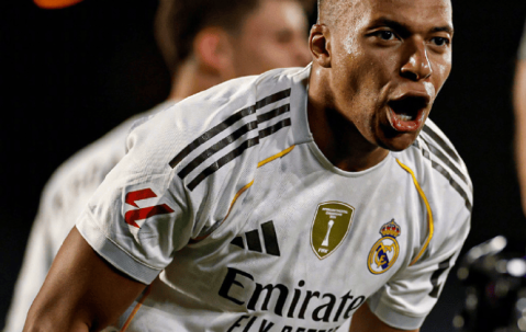 西甲战报：7分钟2红牌！皇马1-0险胜赫塔菲 姆巴佩制胜 维尼修斯造双红牌