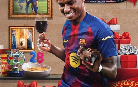 巴萨欲买断拉什福德后高价转卖！约曼联谈判永久转会，认为交易双赢