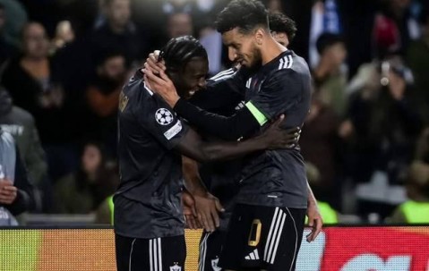 卡拉巴赫欧冠开局两连胜，豪门意外领先