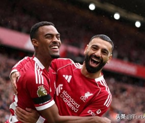 9500万锋霸7场4球！ 利物浦德比战险胜埃弗顿，豪取6连胜领跑英超
